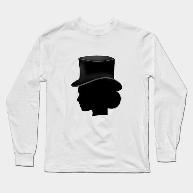 Mystery lady Long Sleeve T-Shirt by Theh